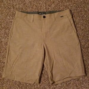 Mens Hurley Khaki Shorts